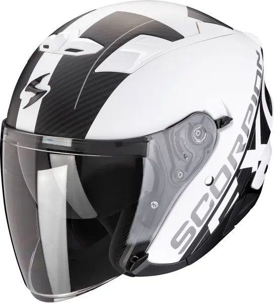 Scorpion EXO-230 QR White Matt Black Jet Helmet 2XL