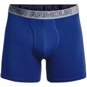 Under Armour Cotton 3 Pack of Boxers Mens - Blue