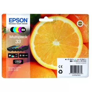 Epson Oranges 33 Black and Colour Ink Cartridge