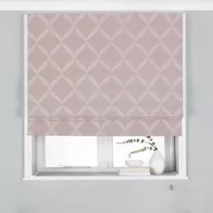 Olivia Blush Blackout Roman Blind Blush