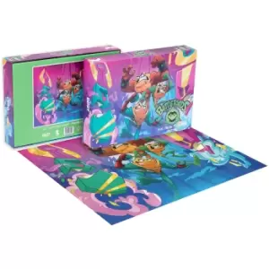 Battle Toads 1000pc Puzzle - Zavvi Exclusive