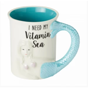 Mermaid Sculpted Mug