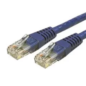 StarTech Cat 6 Blue Molded RJ45 UTP Gigabit Cat6 Patch Cable Patch Cord 6.1m