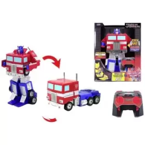 JADA TOYS 253114000 Transforming RC Optimus Prime RC model car for beginners Electric HGV