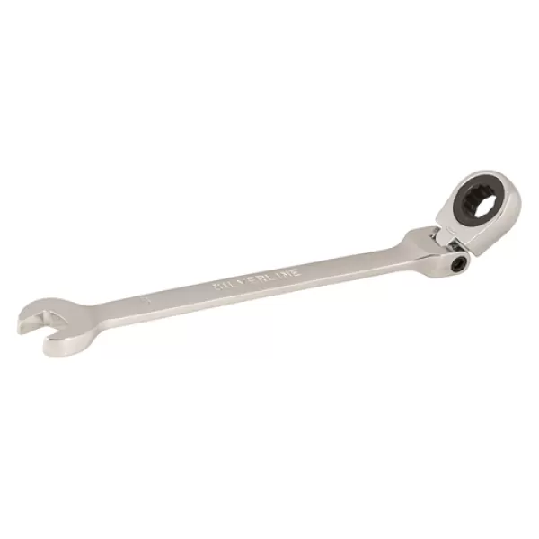 Silverline Flexible Head Ratchet Spanner - 8mm