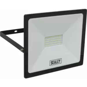 Extra Slim Floodlight with Wall Bracket - 50W smd LED - IP65 Rated - 4500 Lumens