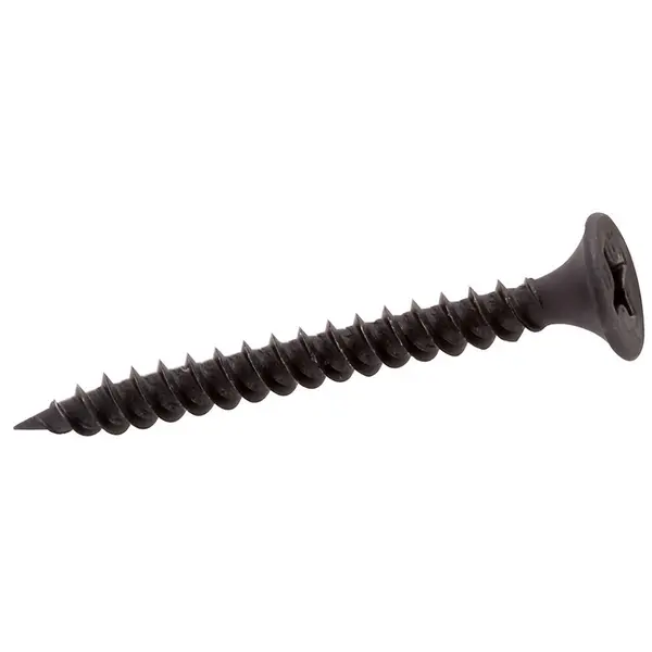 DEWALT Loose Drywall Screws 3.5 x 25mm Fine (1000 Pack) in Black