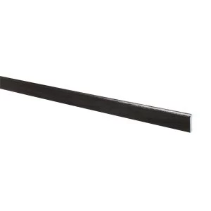 Wickes PVCu Black Cloaking Profile 30 x 2500mm Pack 5