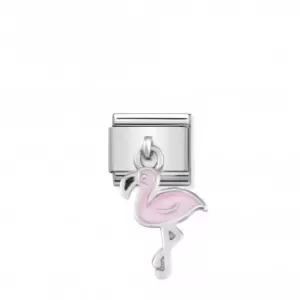 Nomination Composable Classic Charms Enamel Flamingo Link 331805/12