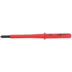 Draper Ergo Plus&amp;#174; PZ Type VDE Interchangeable Screwdriver Blade No:1 x 80mm