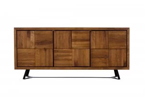 Linea Soho Camden Wide Sideboard Brown