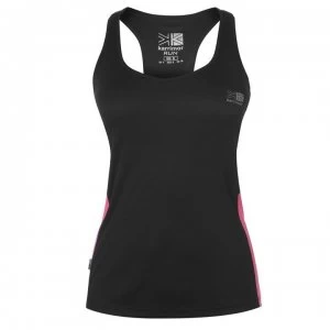 Karrimor Long Bra Top Ladies - Black/Pink