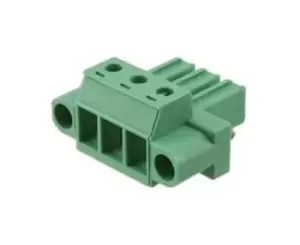 Phoenix Contact PC 4/3-Stf-7.62 Terminal Block, Pluggable, 3Pos, 10Awg