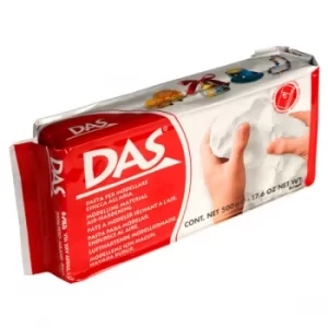 DAS 387000 Air Drying Modelling Clay 500g White