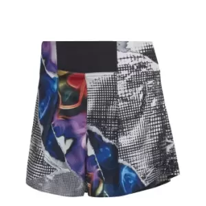 adidas US Print Shorts Womens - White