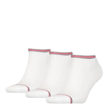 Tommy Bodywear 3 Pack Sports Trainer Socks Mens - White