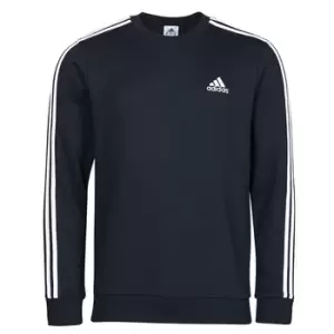 adidas M 3S FT SWT mens Sweatshirt in Blue - Sizes XXL,S,M,L,XL