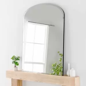 Yearn Mirrors Yearn Delicacy Large Mantle Mirror Black Bevelled 91 X 120cm