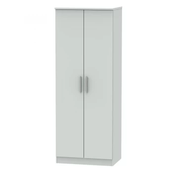 Robert Dyas Fourisse Tall 2-Door Wardrobe