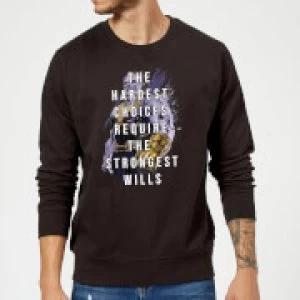 Avengers The Strongest Will Sweatshirt - Black - 5XL