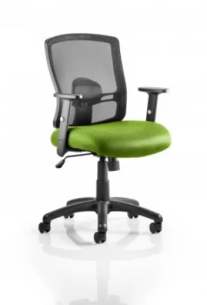 Portland Task Operator Bespoke Colour Seat Lime