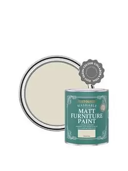 Rust-Oleum Matt Finish Washable Furniture Paint In Relaxed Oats - 750 Ml Tin