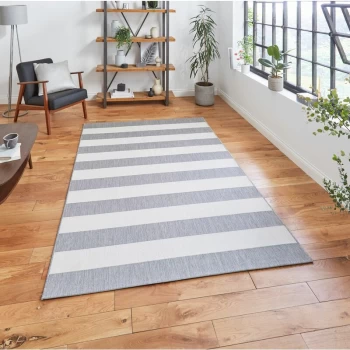 Santa Monica 48644 Grey Light Beige 200cm x 290cm Rectangle - Grey and Beige