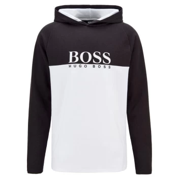 Boss Jacquard Hoodie - Black