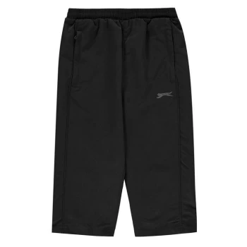 Slazenger Three Quarter SL Woven Shorts Junior Boys - Black