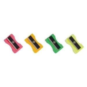 Plastic Pencil Sharpeners Assorted Pack of 100 794300