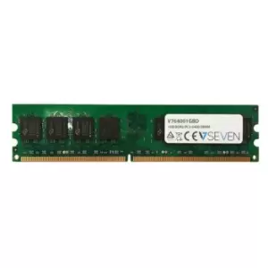 V7 1GB DDR2 PC2-6400 800Mhz DIMM Desktop Memory Module - V764001GBD