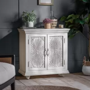 Gallery Interiors Kamilla 2 Door Sideboard White