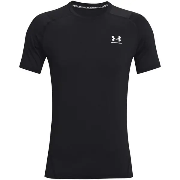 Under Armour HeatGear Armour Fitted Short Sleeve Training Top Mens - Black S