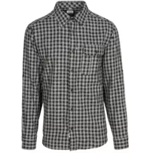 Trespass Mens Participate Shirt (XS) (Black Check)