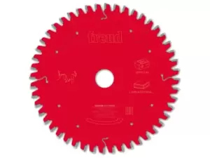 Freud F03FS10075 160mm x 20mm x 48T Cordless Optimised Laminated Panel Circular Saw Blade