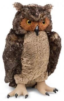 Melissa Doug Owl Soft Toy Giant.