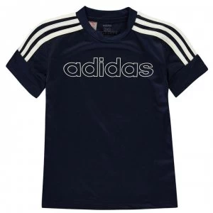 adidas Boys Sereno Graphic T-Shirt Kids - Navy