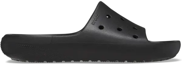 Crocs Unisex Classic 2.0 Slides Black W9/M8