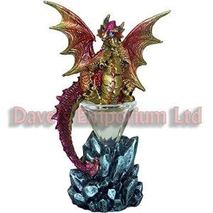 Mystic Legends Pink Dragon Sitting