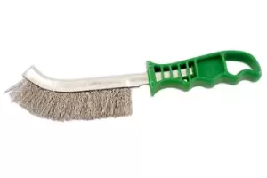 Abracs Plastic Handle Stainless Steel Brush Pk 4 Connect 32126