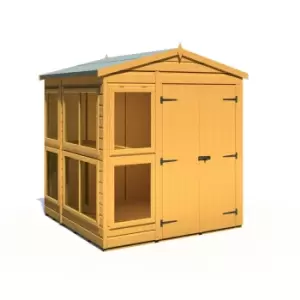 Shire Sun Hut Potting Shed 6ft x 6 ft