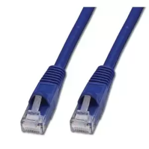 Intellinet Network Patch Cable Cat6 20m Blue CCA U/UTP PVC RJ45 Gold Plated Contacts Snagless Booted Lifetime Warranty Polybag