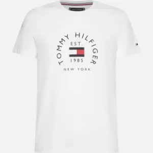 Tommy Hilfiger Flag Arch Cotton T-Shirt - S