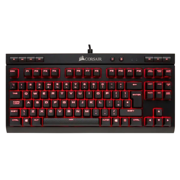 Corsair K63 Compact Gaming Mechanical Keyboard (Cherry MX Red)