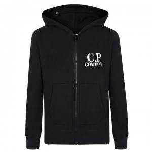 CP COMPANY Junior Boys Goggle Zip Hoodie - Navy 888