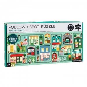 Petit Collage Petit Follow and Spot Puzzle - Multi