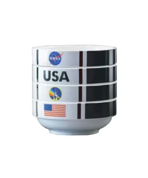 NASA Shuttle Stackable Bowl Set