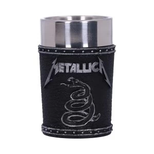 The Black Album Metallica Shot Glass