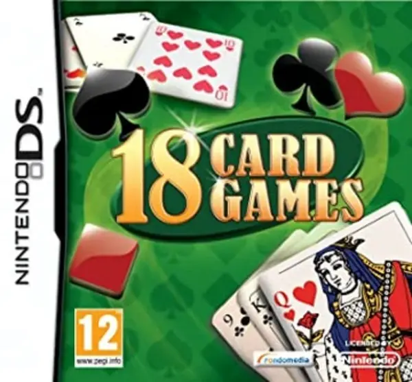 18 Card Games Nintendo DS Game