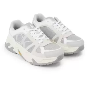 Calvin Klein Jeans Chunky Runner Vibram Lth Mix - White